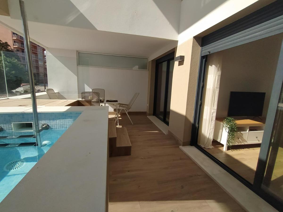 Apartamento Terrazas Del Mar, Piscina Privada Торемолинос Екстериор снимка